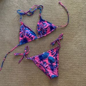 Color print bikini suit - color printed!